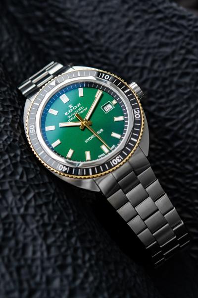 EDOX Hydro-Sub Automatic Chronometer 80128 357JNM VID Herrenuhr Limited Edition